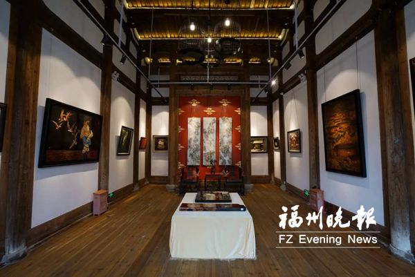 鄢家花厅福州文艺家之家开放　首场文艺展览揭幕