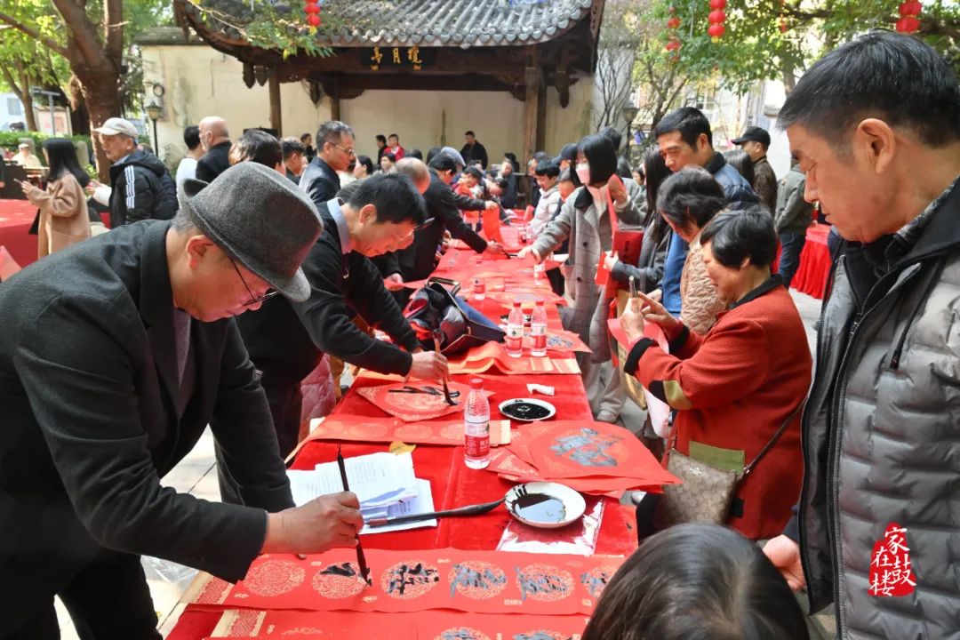 【网络中国节·春节】翰墨飘香迎新春！今天，鼓楼这里福气满满！
