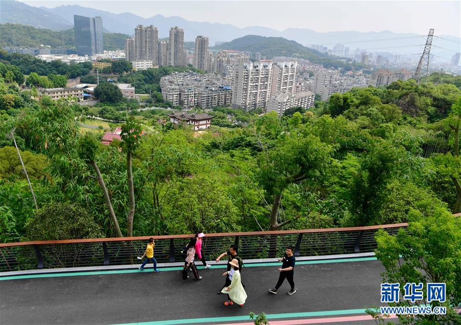 福州：逛城市绿道 享绿色生活
